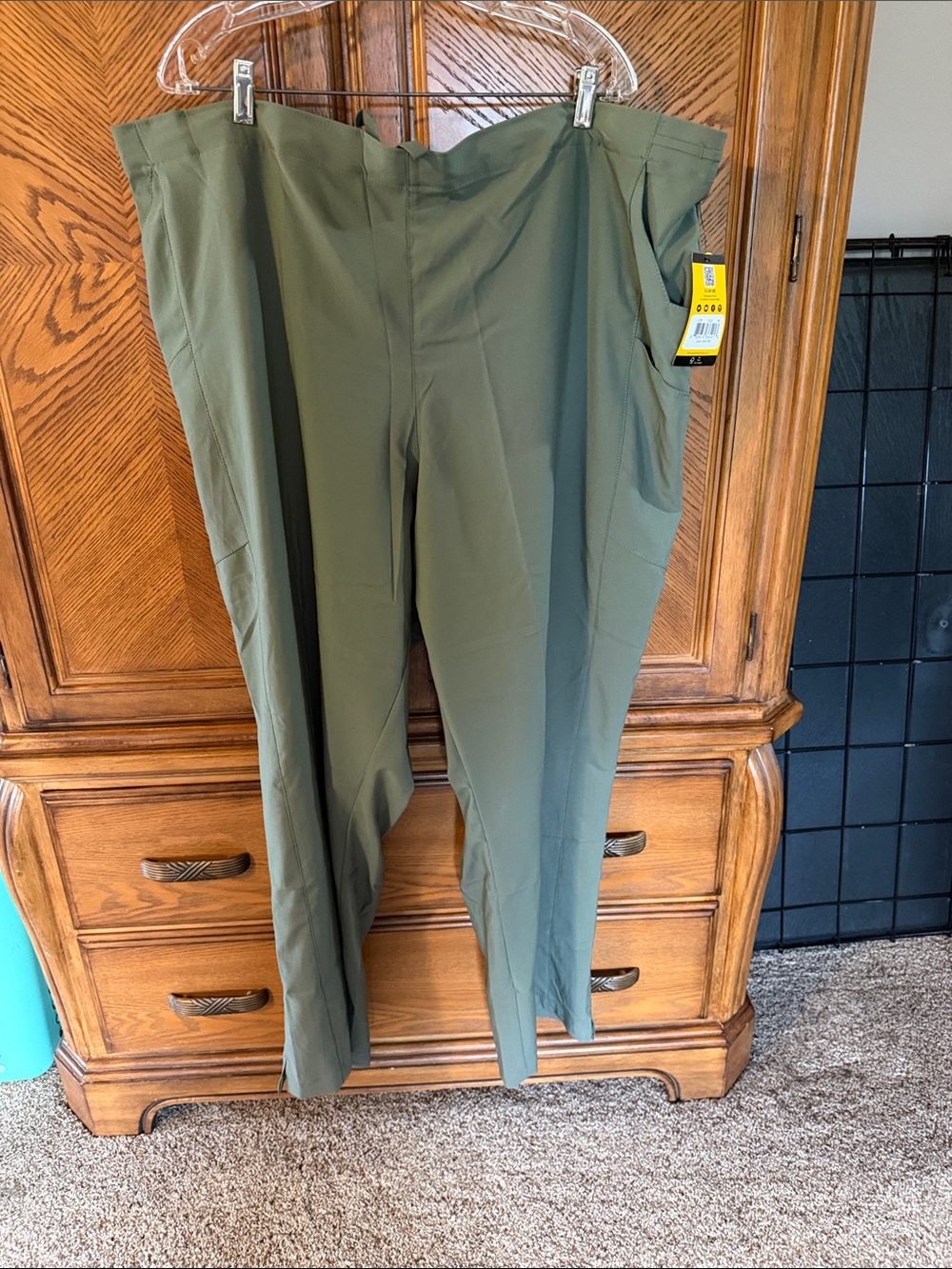 WonderWink Olive Green Women's Stretch scrubs size 4X